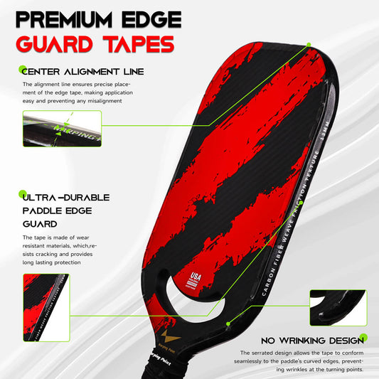 Pickleball Paddle Edge Protection Tape