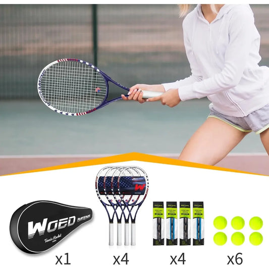 Tennis Rackets Set For Adults