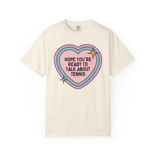 Cute Tennis Player Tee
