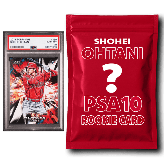 Shohei Ohtani PSA 10 Graded Rookie Baseball Card Mystery Pack