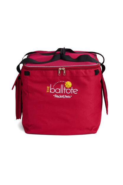Ball Tote - Red Replacement Bag for Tennis and Pickleball Pro Teaching Cart
