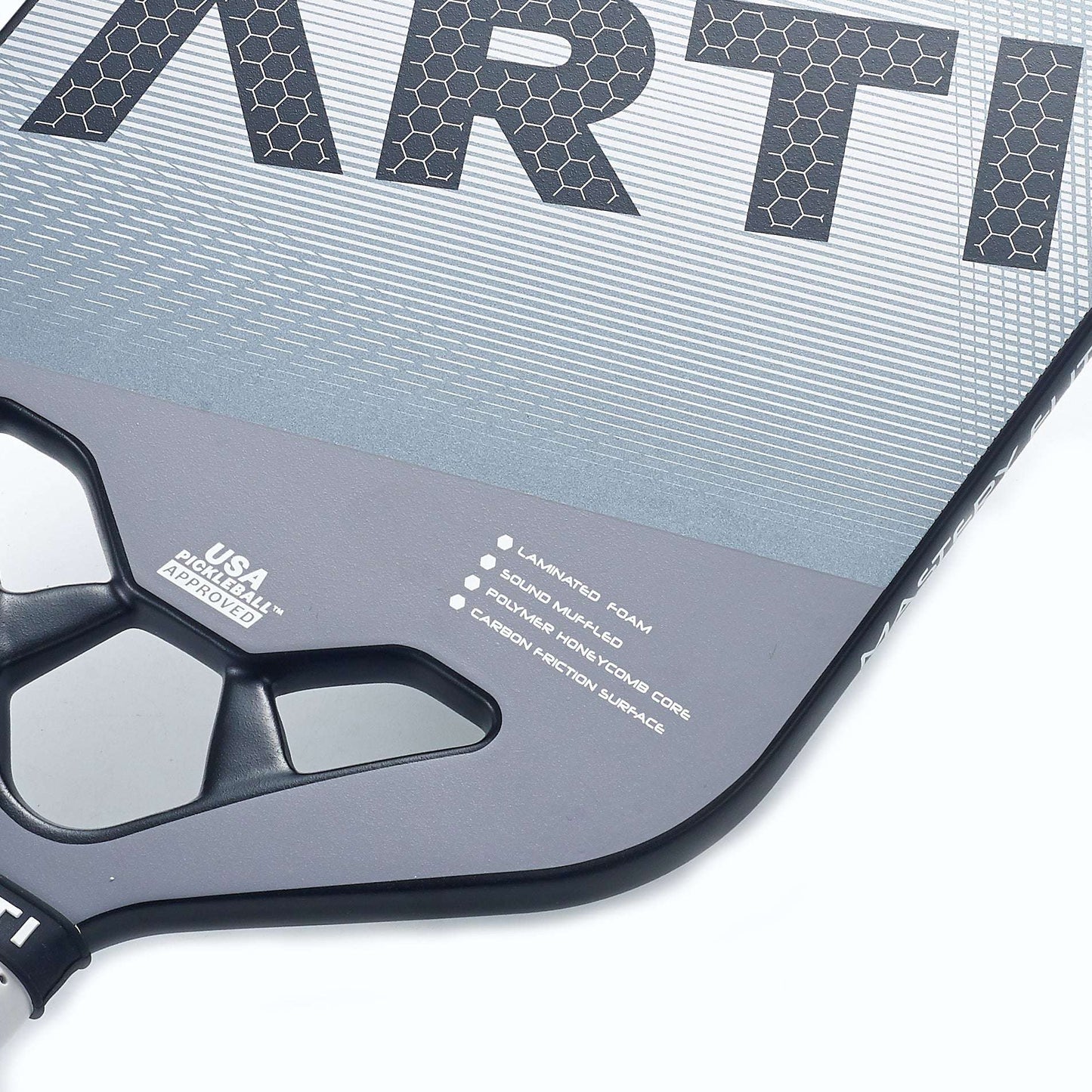 ARTI 14mm Carbon Fiber "MASTERY ELITE 1.0" Pickleball Paddle