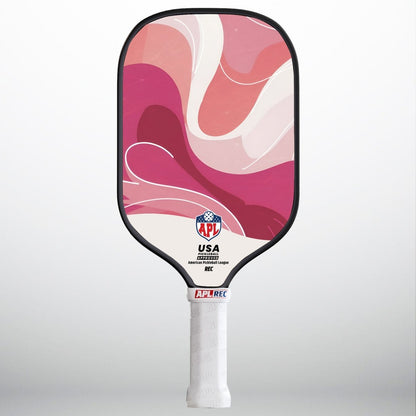 APL - Curved Pattern Pickleball Paddle | 16mm Carbon Fiber | Best Pickleball Paddles | American Pickleball League