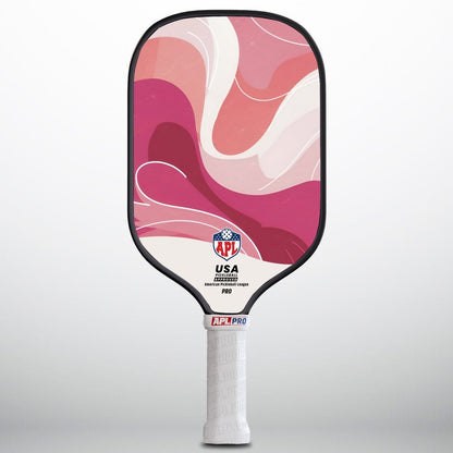 APL - Curved Pattern Pickleball Paddle | 16mm Carbon Fiber | Best Pickleball Paddles | American Pickleball League