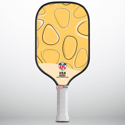 APL - Colorful Patterns Pickleball Paddle | 16mm Carbon Fiber | Best Pickleball Paddles | American Pickleball League
