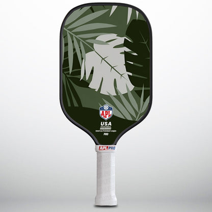 APL - Leaves Pickleball Paddle | 16mm Carbon Fiber | Best Pickleball Paddles | American Pickleball League