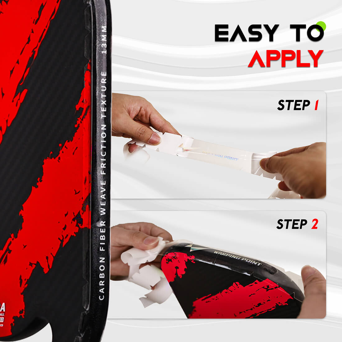 Pickleball Paddle Edge Protection Tape