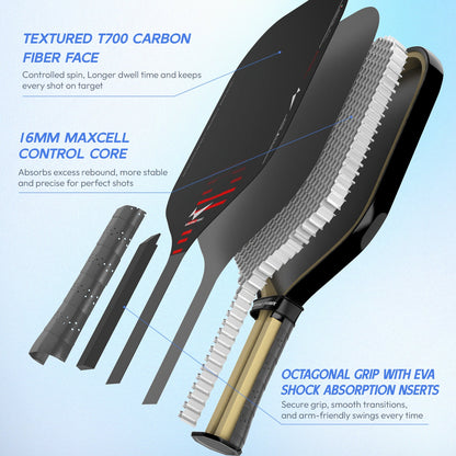 Rhythm Pickleball Paddle - Wide body