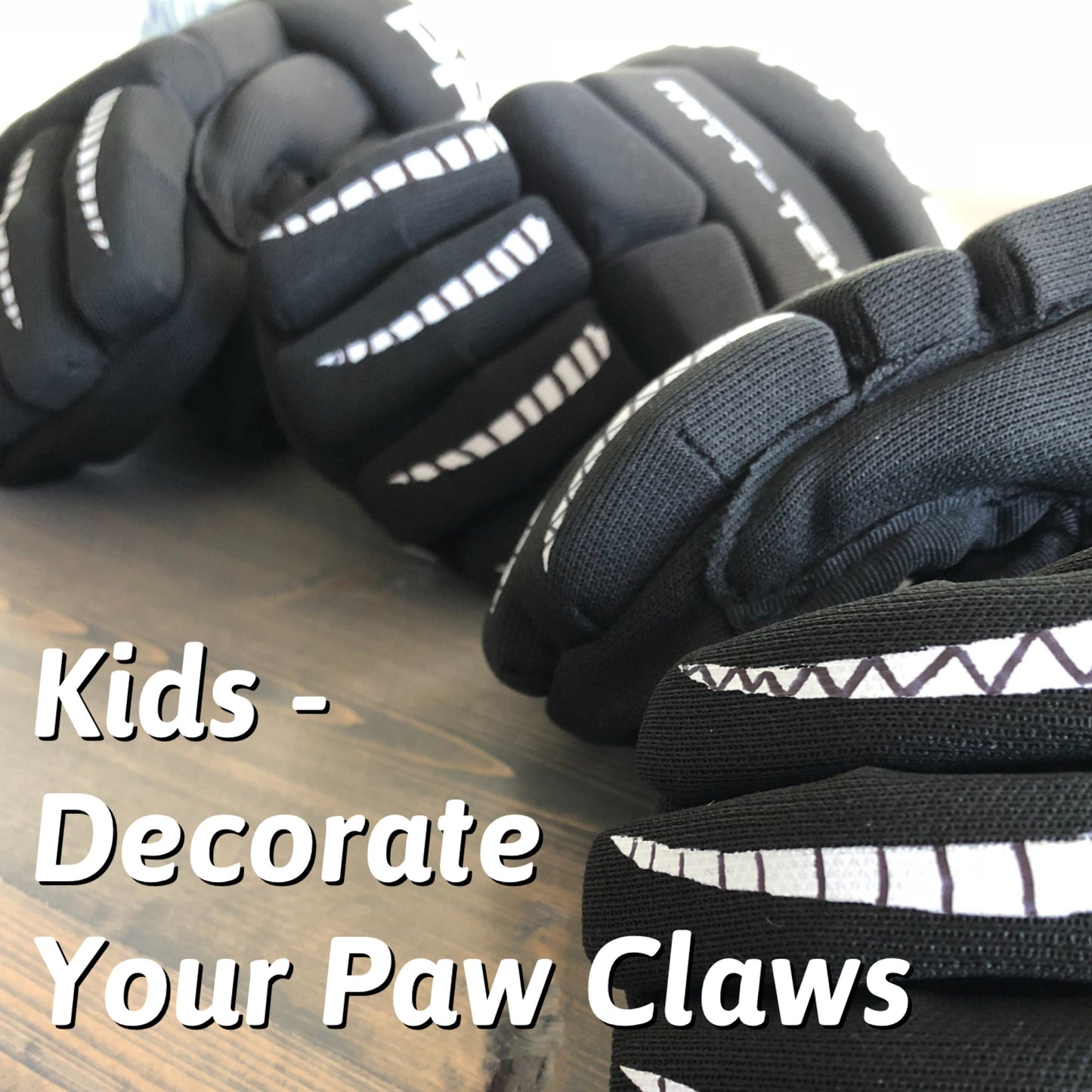 Hockey Paws Mittens
