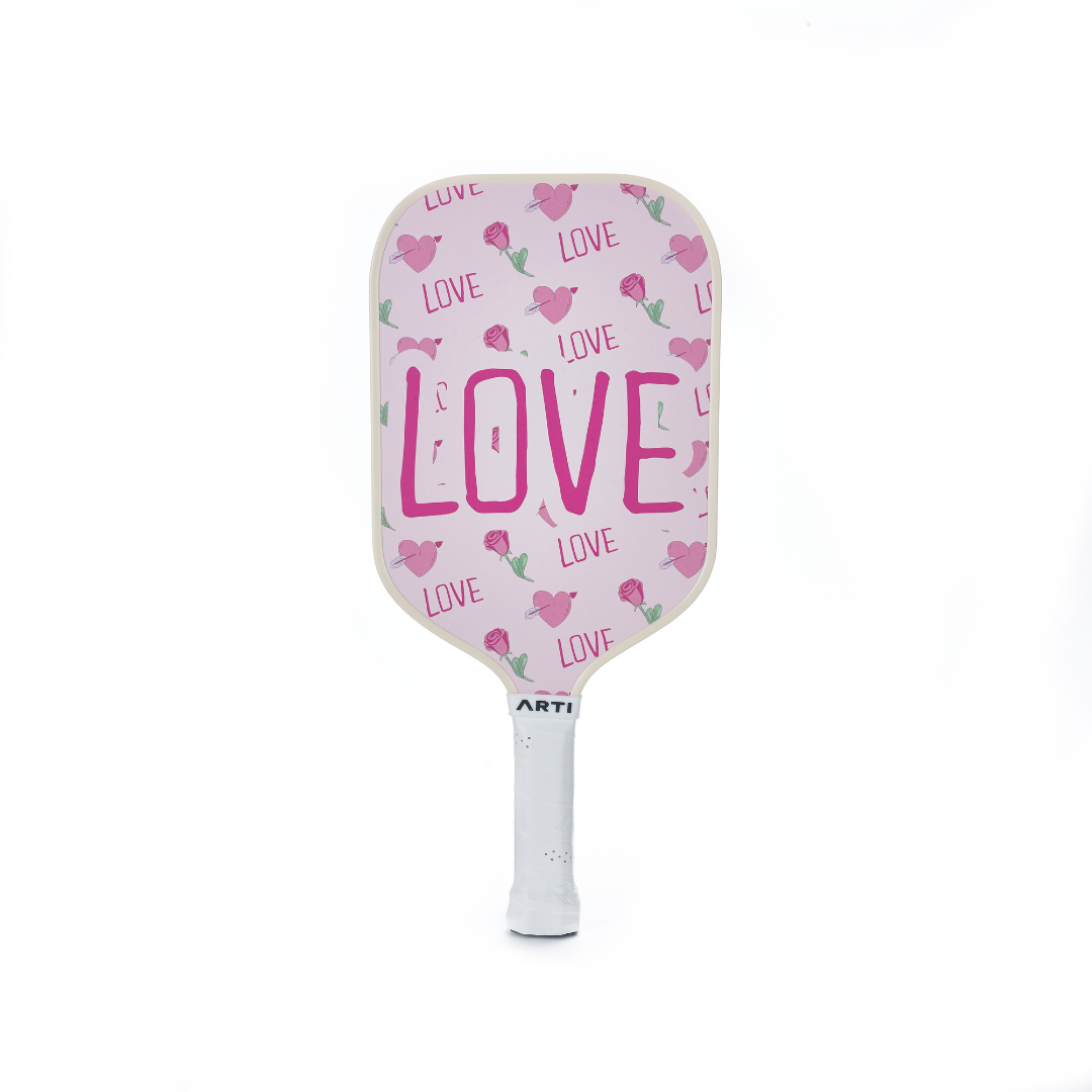 ARTI Fiberglass "Love & Kiss" Pickleball Paddle Set - USA Pickleball Approved