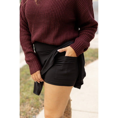 Brielle Black Skort*