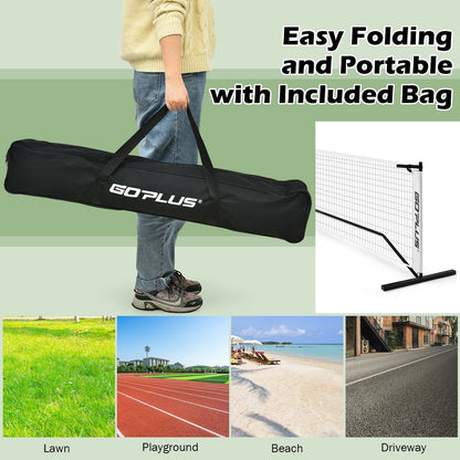 22 Feet Portable Pickleball Net Set System with Carry Bag