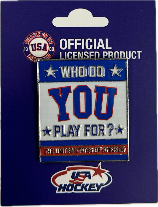 USA Hockey 1980 Official Collectors Pin