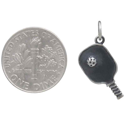 Pickleball Paddle Charm - Sports Pendant