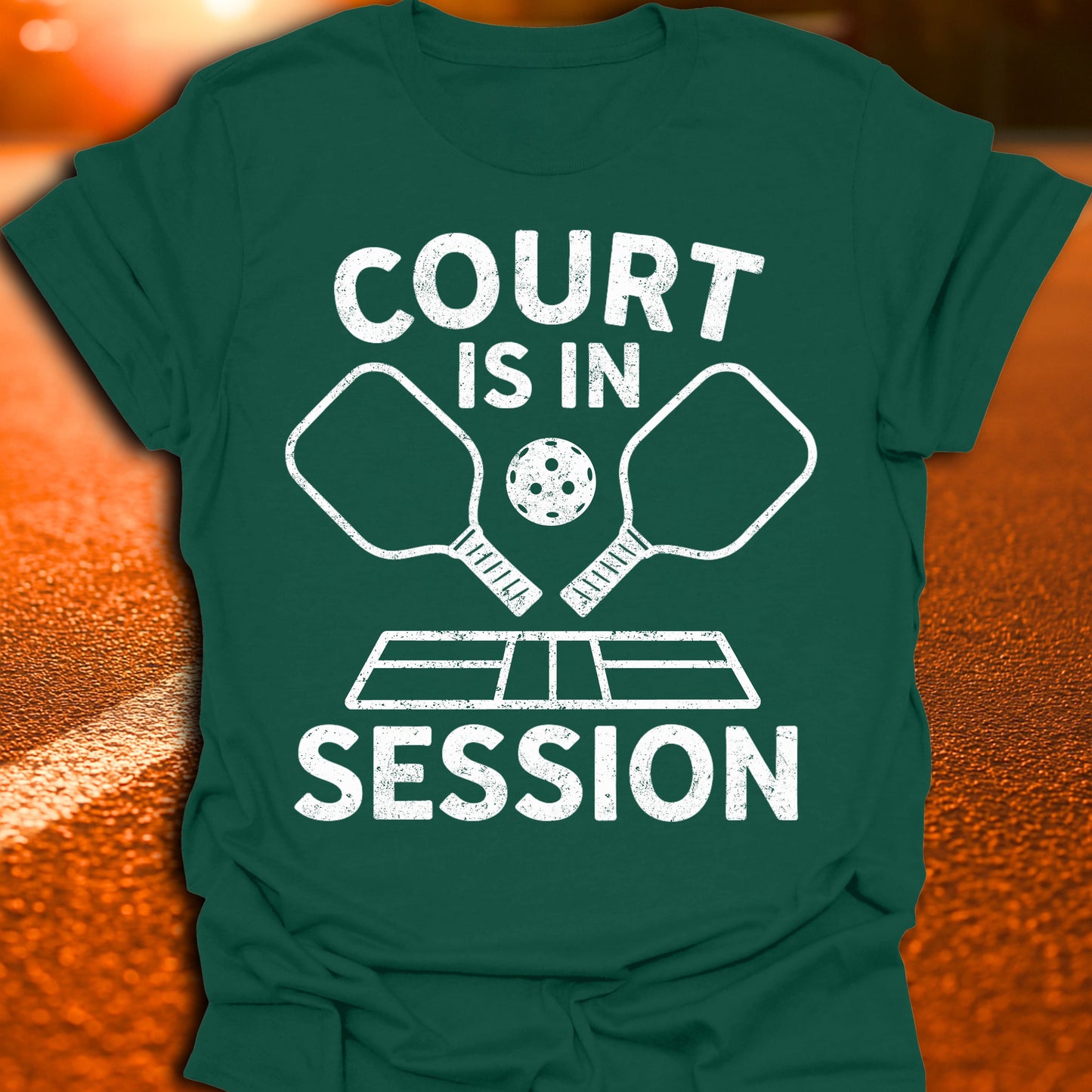 Court Is In Session Pickleball T-Shirt