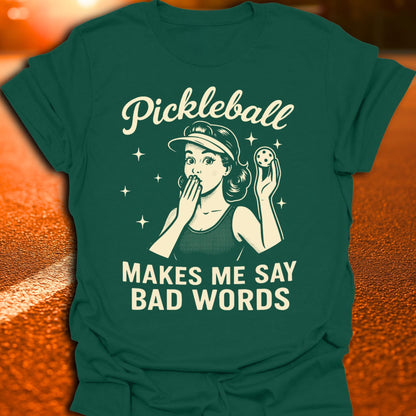 Bad Words Vintage Pickleball T-Shirt