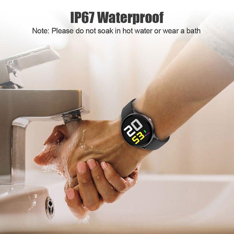 Smart Watch With Heart Rate Blood Pressure Monitoring Fitness Tracker