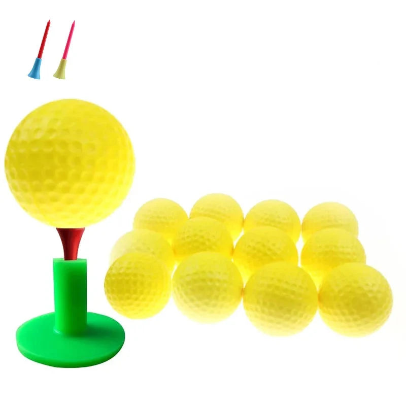 Soft Sponge Foam Golf Practice Balls – Indoor & Outdoor Use