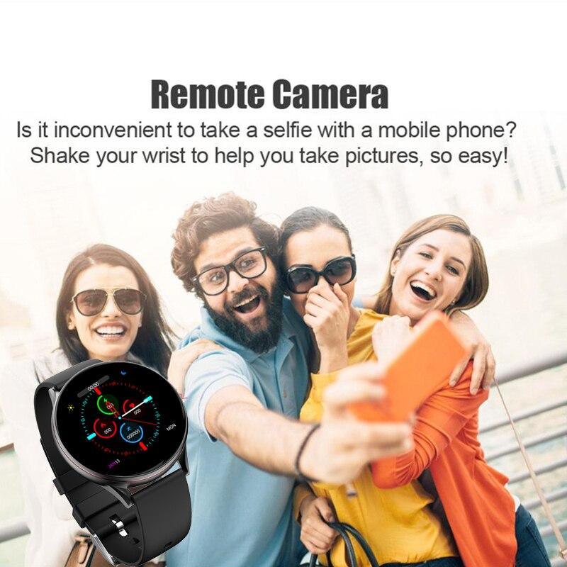Smart Watch With Heart Rate Blood Pressure Monitoring Fitness Tracker