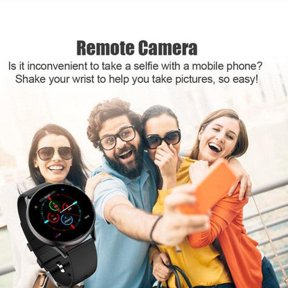 Smart Watch With Heart Rate Blood Pressure Monitoring Fitness Tracker