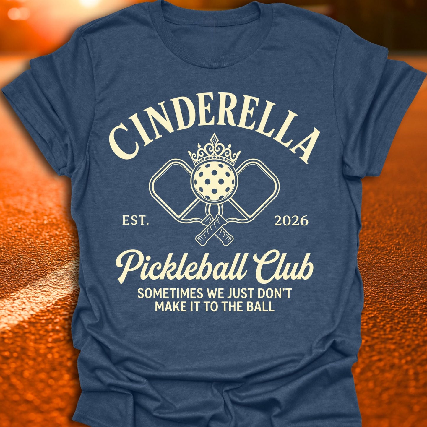Cinderella Pickleball Club T-Shirt