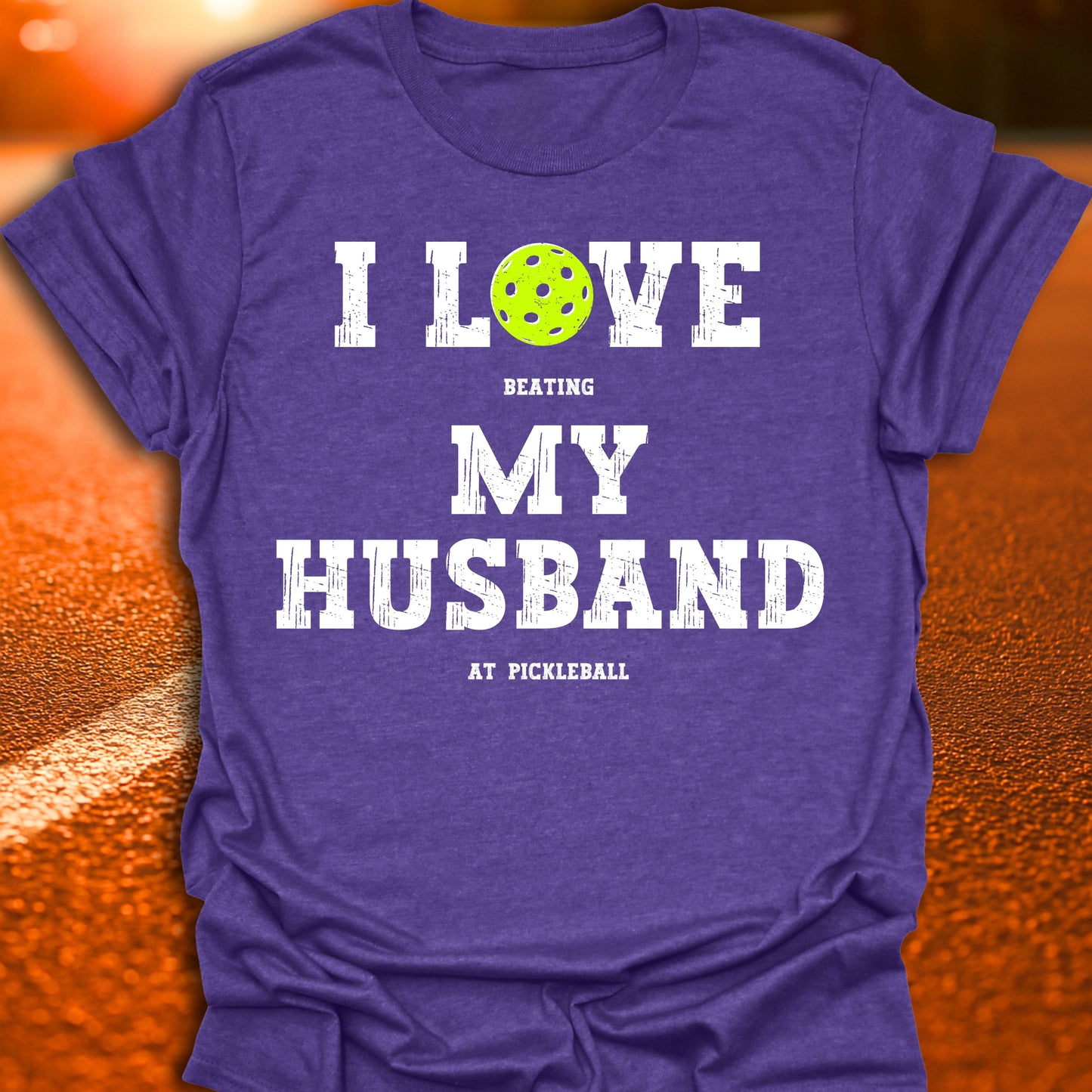 I Love My Husband Pickleball T-Shirt