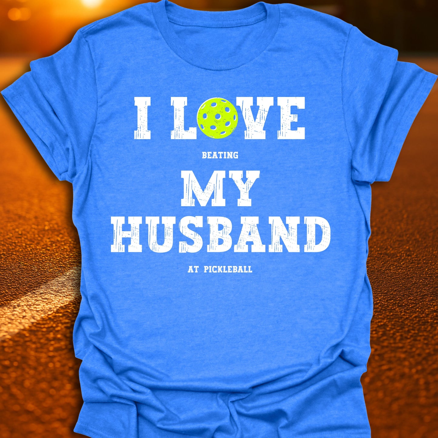 I Love My Husband Pickleball T-Shirt
