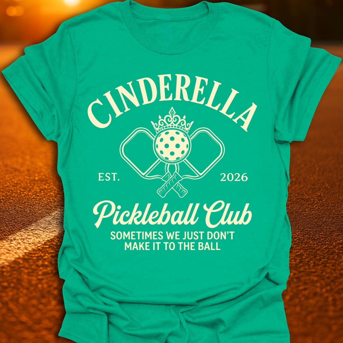 Cinderella Pickleball Club T-Shirt