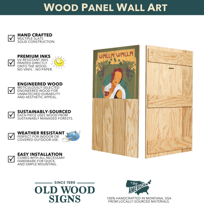 Tennis Anyone? - Wood & Metal Wall Art