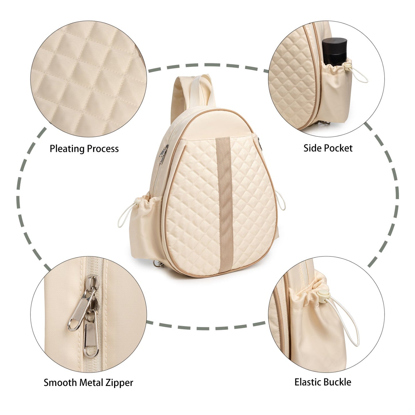 Crossbody Unisex Waterproof Tennis Racket bag
