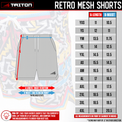 Slashers Mesh Lifestyle Baseball Shorts