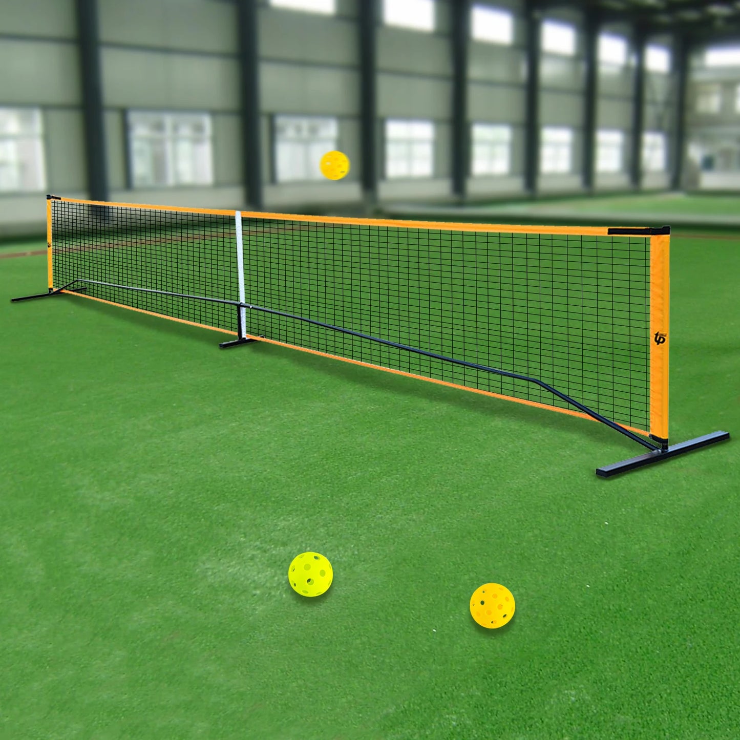 Portable Pickleball Net Set With 4 Paddles
