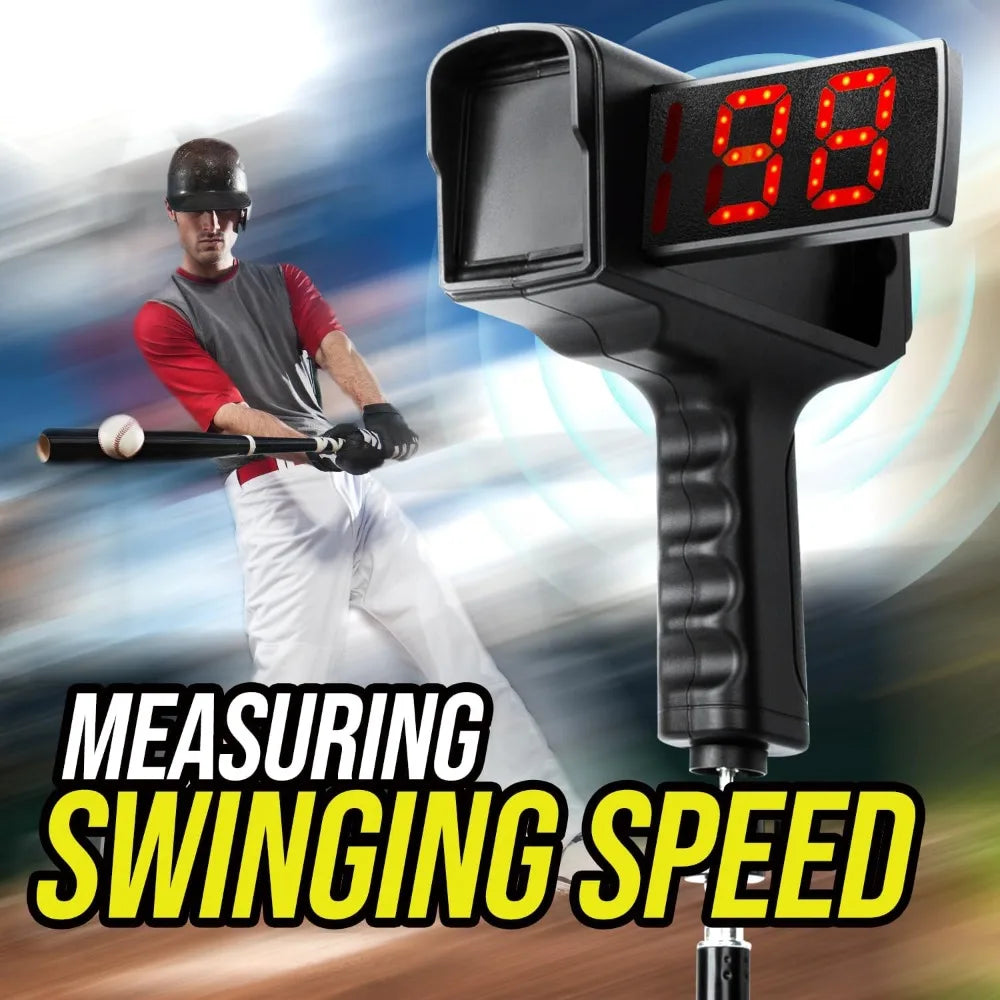 Baseball Radar Gun with Tripod LED LCD