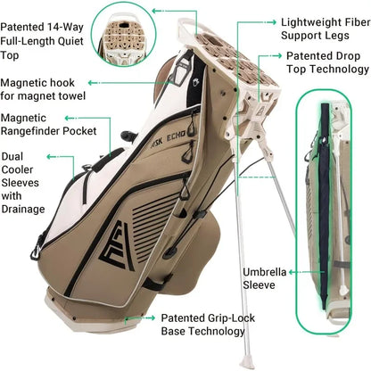 ASK ECHO ST-Lock Golf Stand Bag