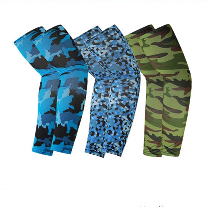 2Pcs Unisex Cooling Arm Sleeves