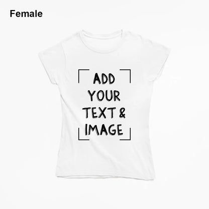 Custom T-shirt with Your Photo/Text/Image