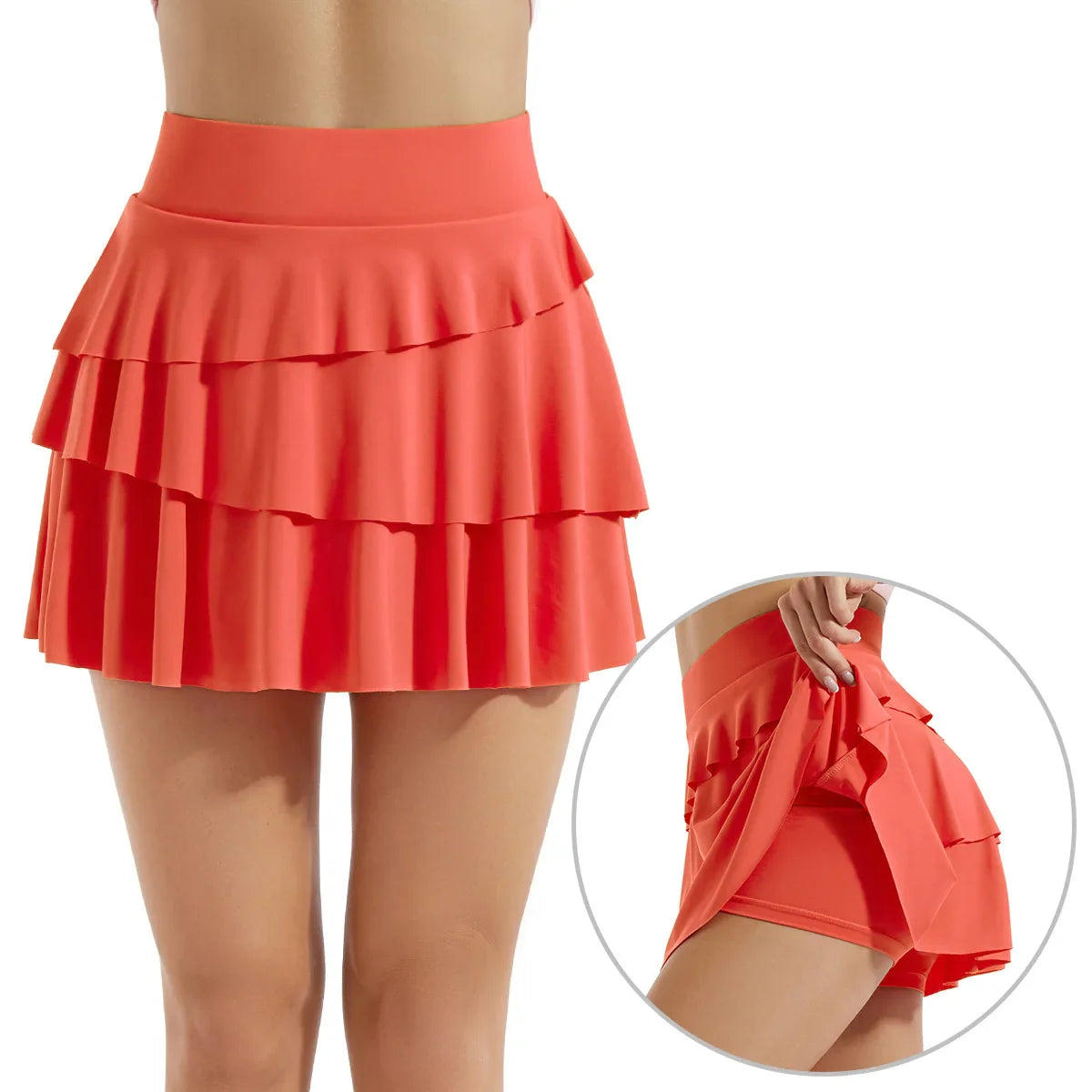 Women's High Waisted Tennis Skirt