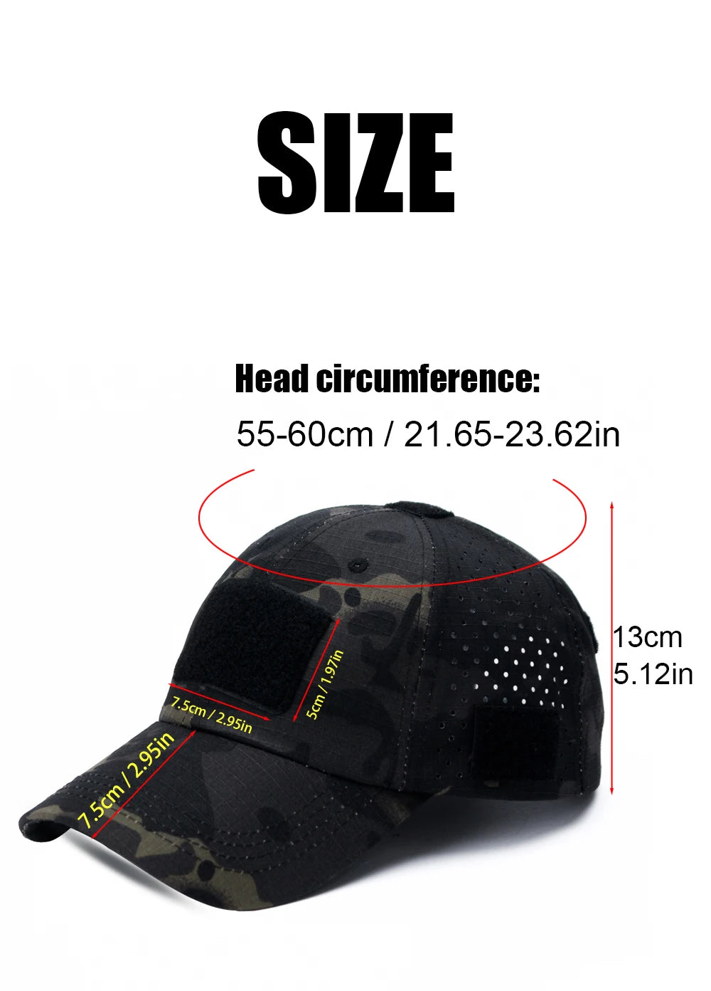 New Men Camouflage Sunscreen Baseball Cap
