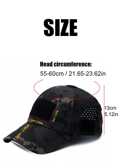 New Men Camouflage Sunscreen Baseball Cap