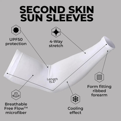 Ice Silk Sun Protection Arm Sleeves, UV Resistant