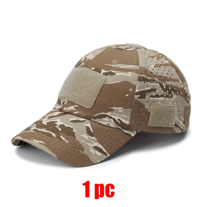 New Men Camouflage Sunscreen Baseball Cap