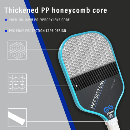 X-ace Pickleball Paddle Persist-T700 Carbon Fiber