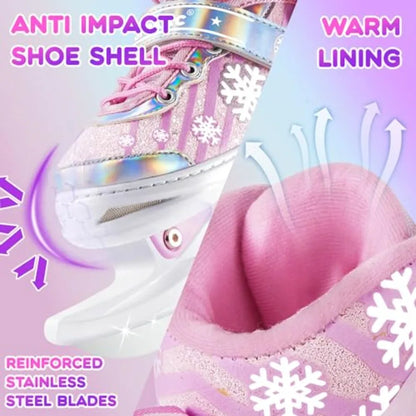 Adjustable Ice Hockey Skates