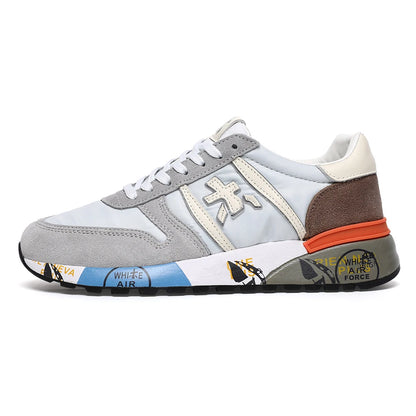 Men's Retro Camouflage Suede Sneakers