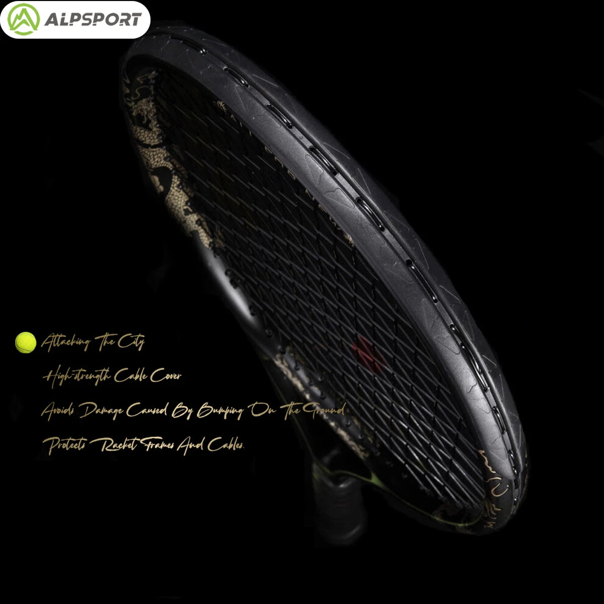 Carbon Fiber Tennis Racket Suitable For Students And Teenagers
