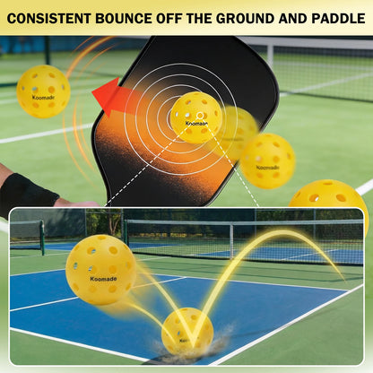 Pickleballs 40 Holes 74mm