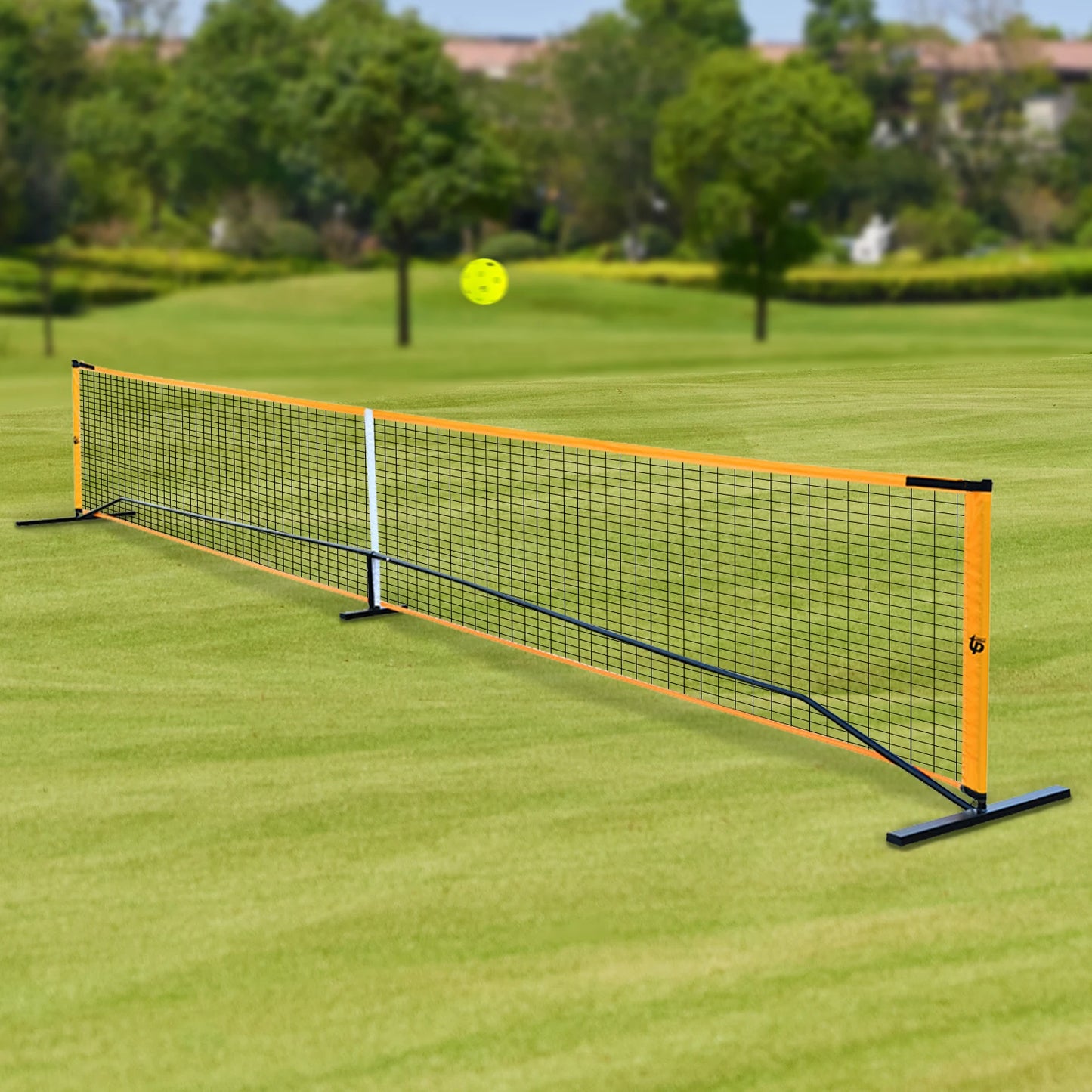 Portable Pickleball Net Set With 4 Paddles
