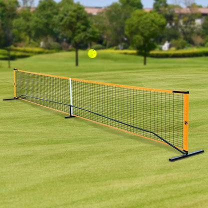 Portable Pickleball Net Set With 4 Paddles