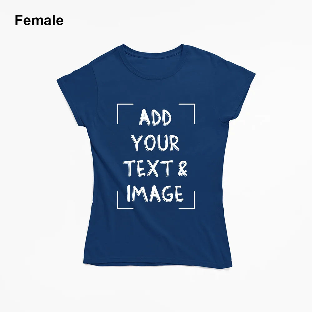 Custom T-shirt with Your Photo/Text/Image