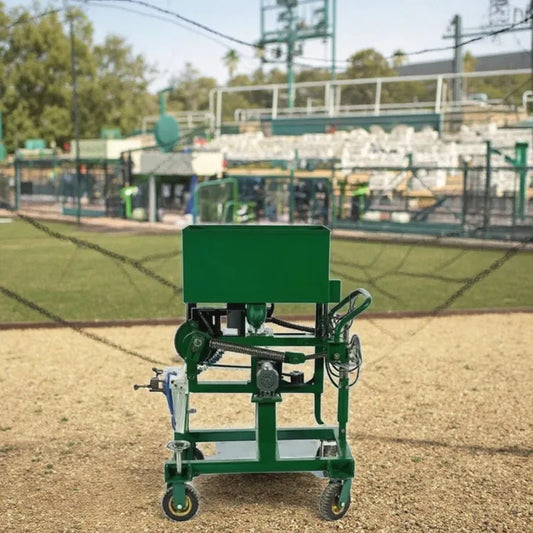 Swing-Arm Pitching Machine for Baseball & Softball Training